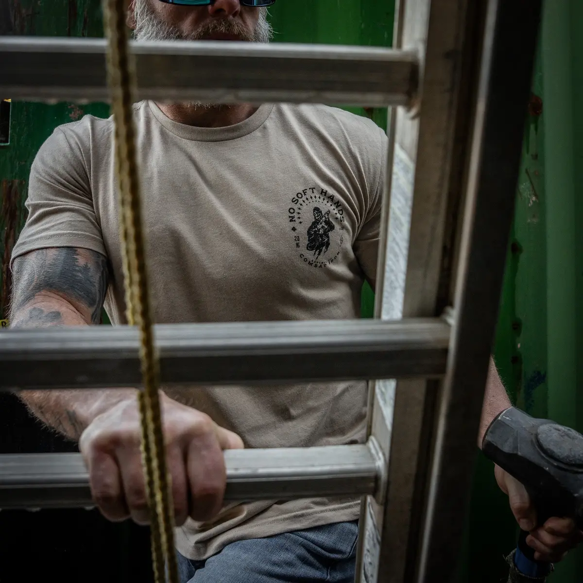 No Soft Hands Reaper Men's T-Shirt 15