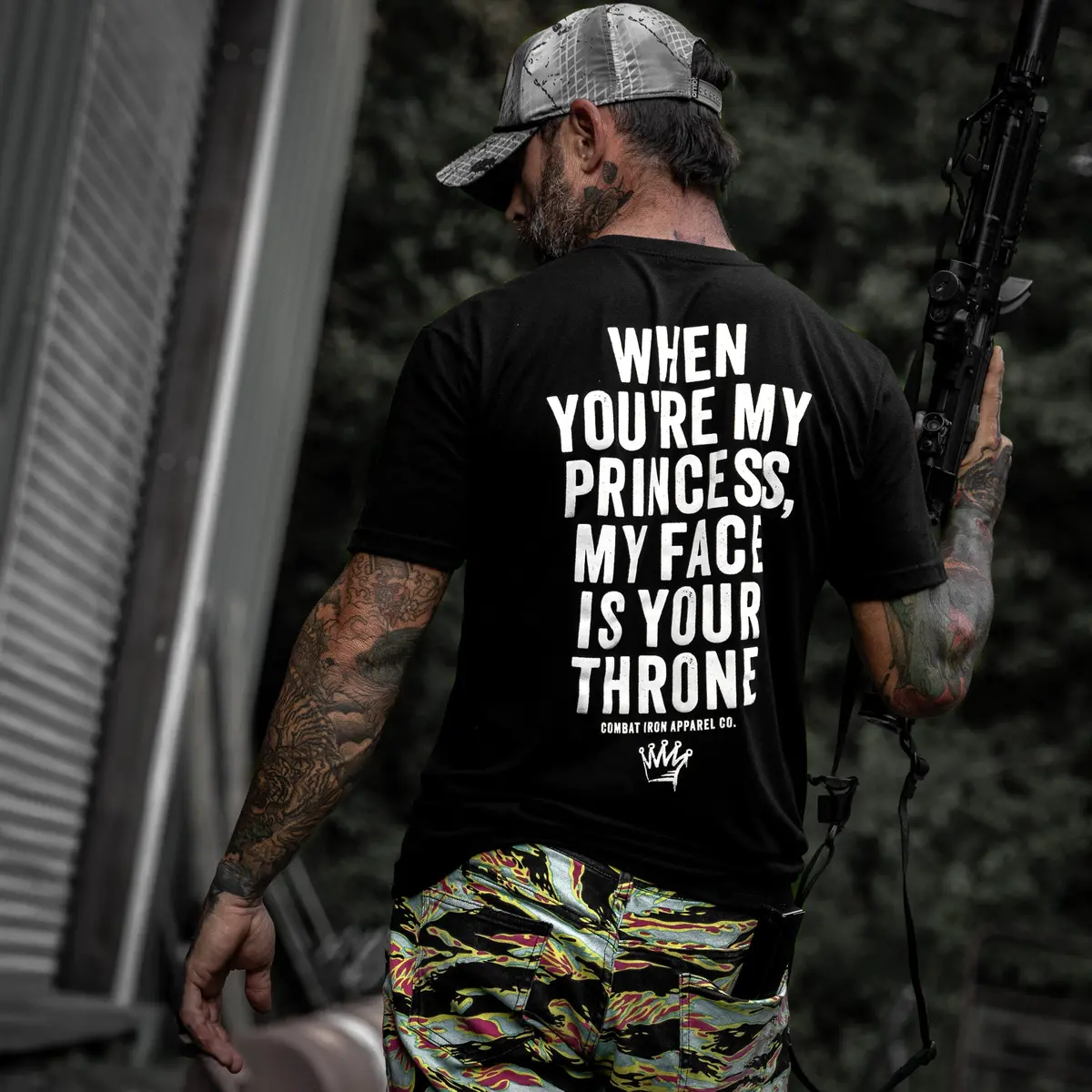 When You're My Princess, My Face Is Your Throne Men's T-Shirt 10