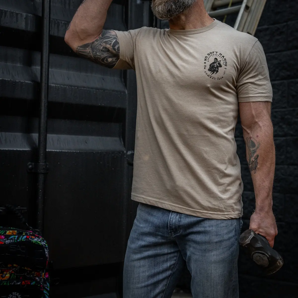 No Soft Hands Reaper Men's T-Shirt 13