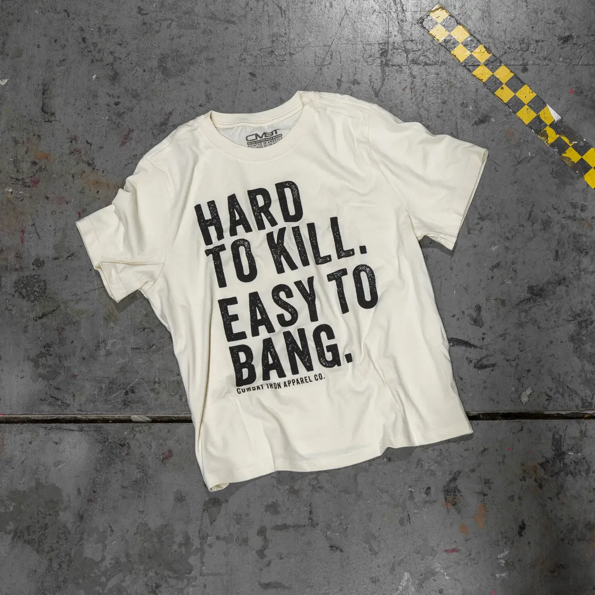 Hard To Kill. Easy To Bang. Women's Crop T-Shirt 7