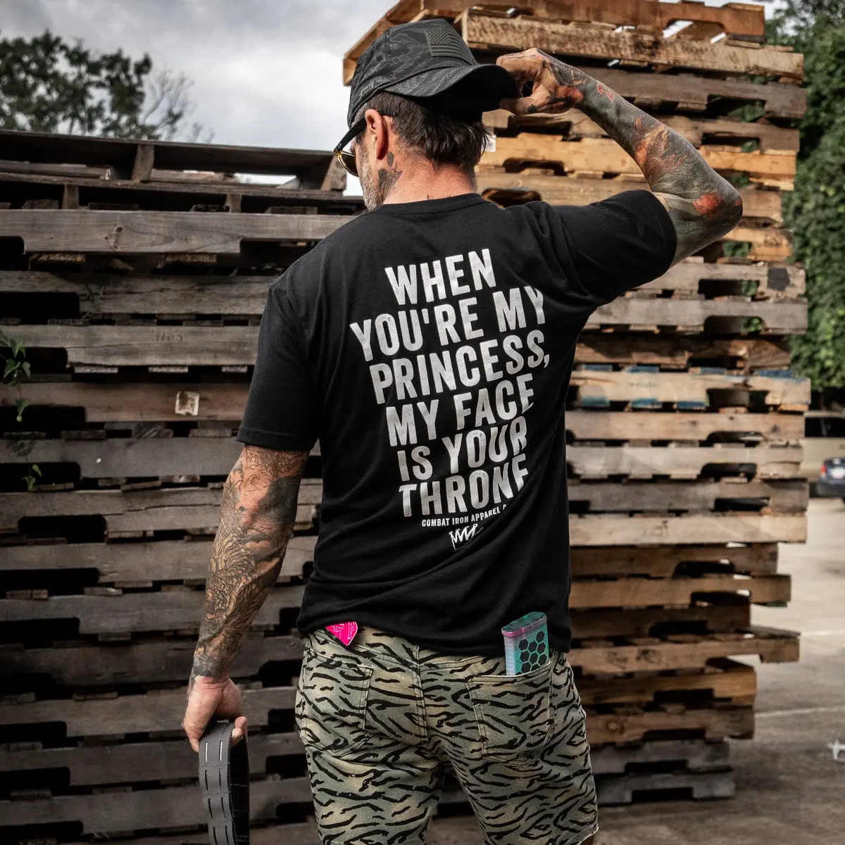 When You're My Princess, My Face Is Your Throne Men's T-Shirt 17