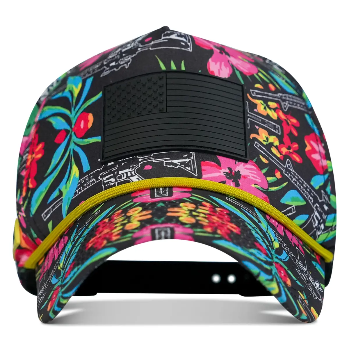 American Flag Pvc Patch Waterproof Weekender Snapback 2