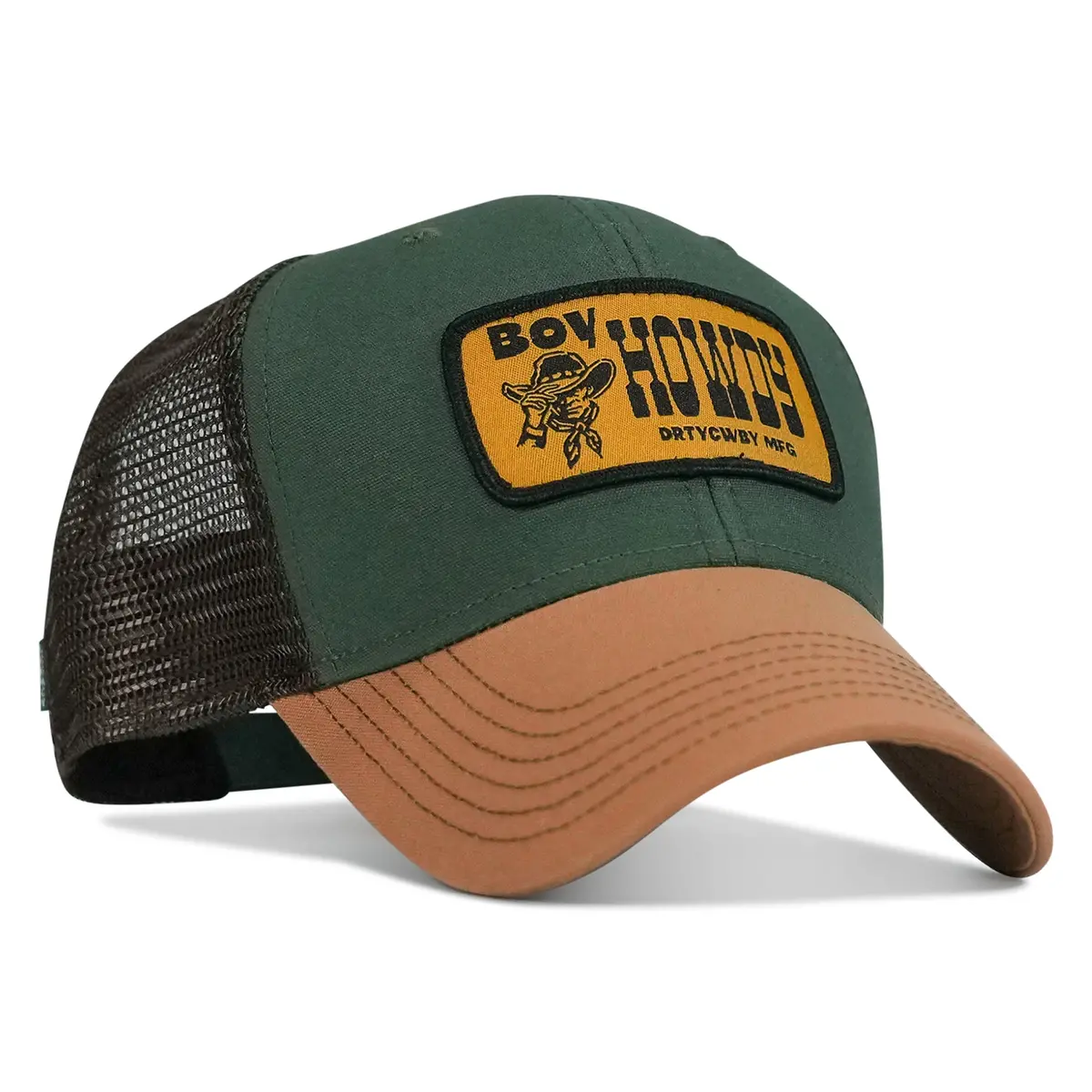 Boy Howdy Western Patch Snapback Hat 1