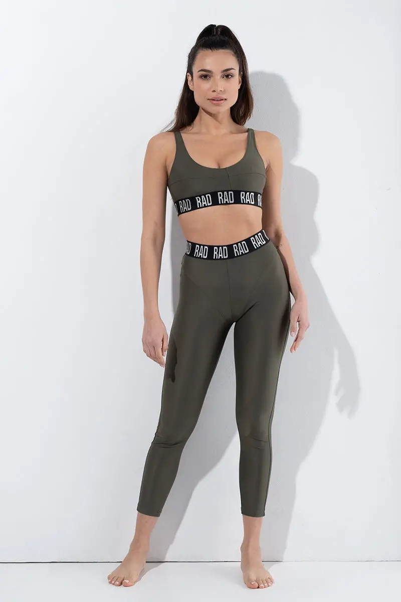 Rad Atlantida Leggings - Khaki 1