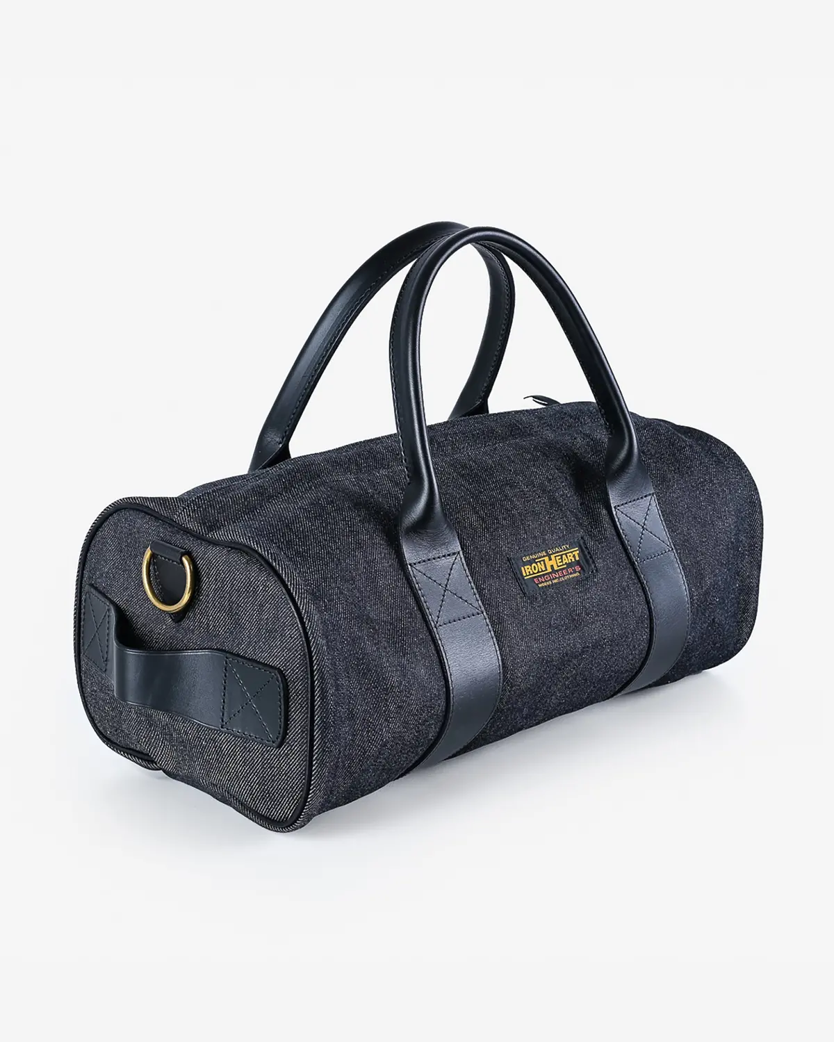 21Oz Selvedge Denim And Buttero Leather Holdall - Indigo 1