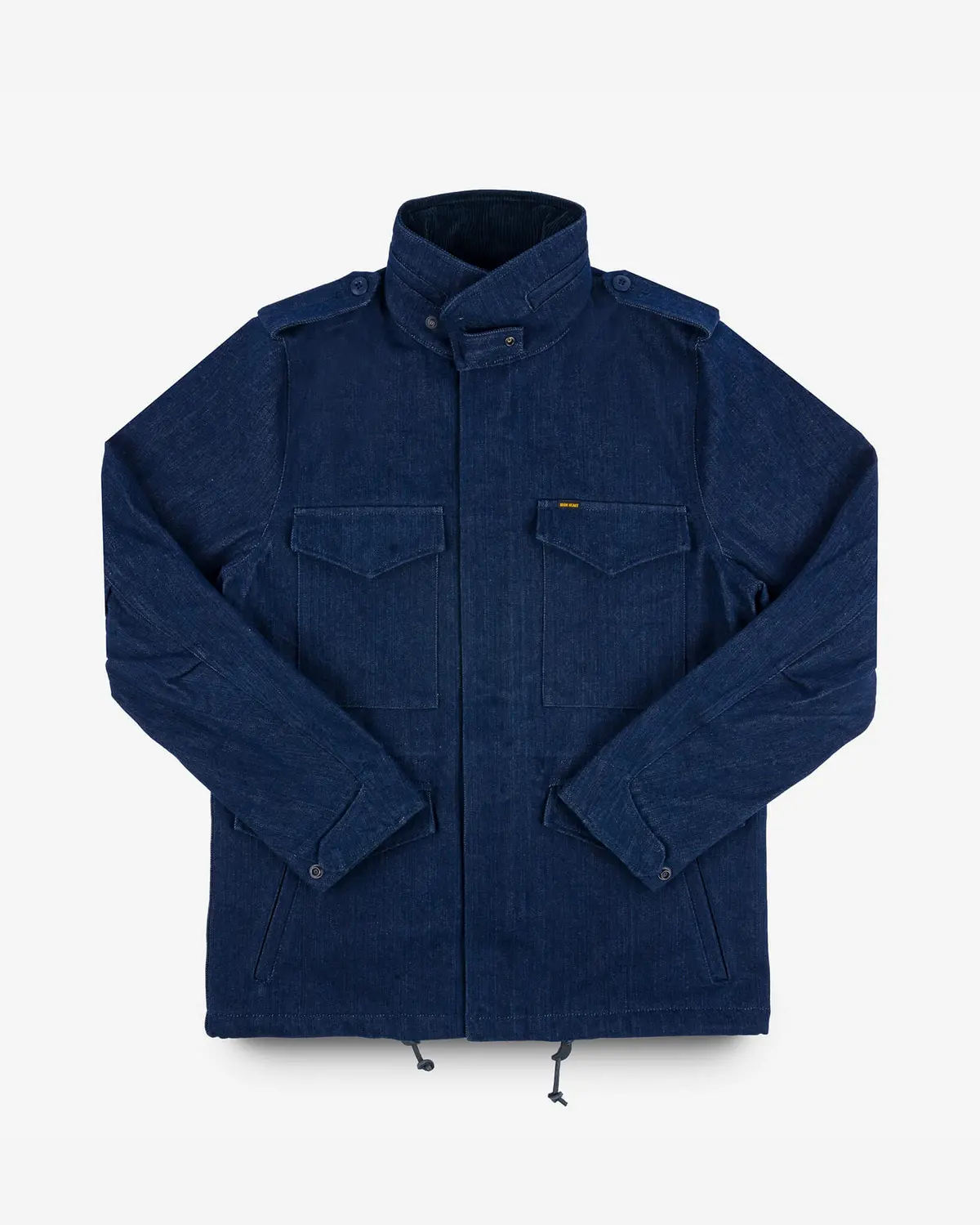 16Oz Natural Indigo Selvedge Denim M65 Field Jacket 1