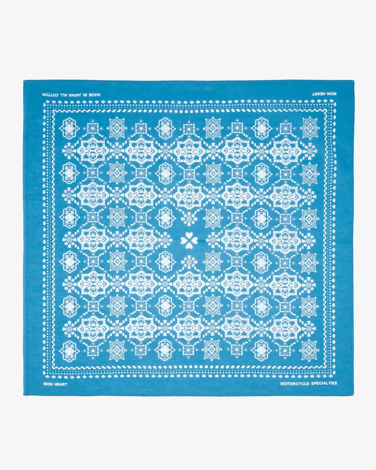 Iron Heart “Bell” Print Bandana - Blue 1