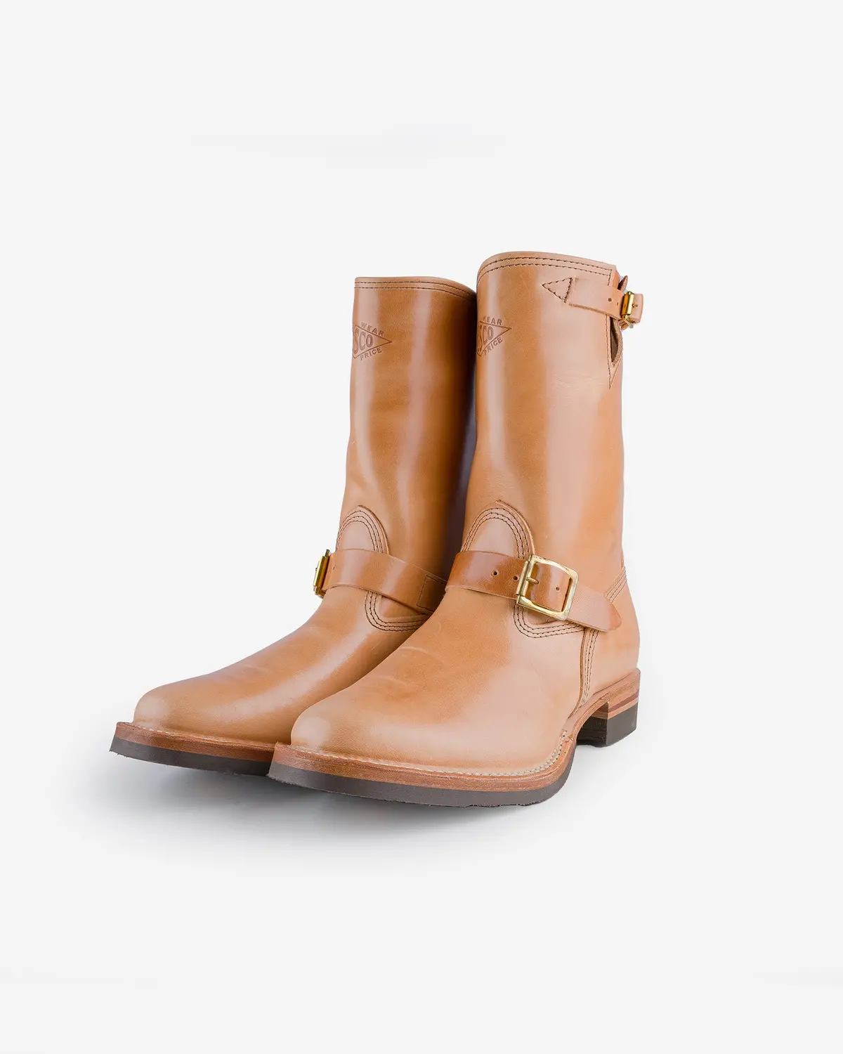 Wesco® - 10" Horsehide  Engineer Boot - Natural. The "Mister Lou" 1