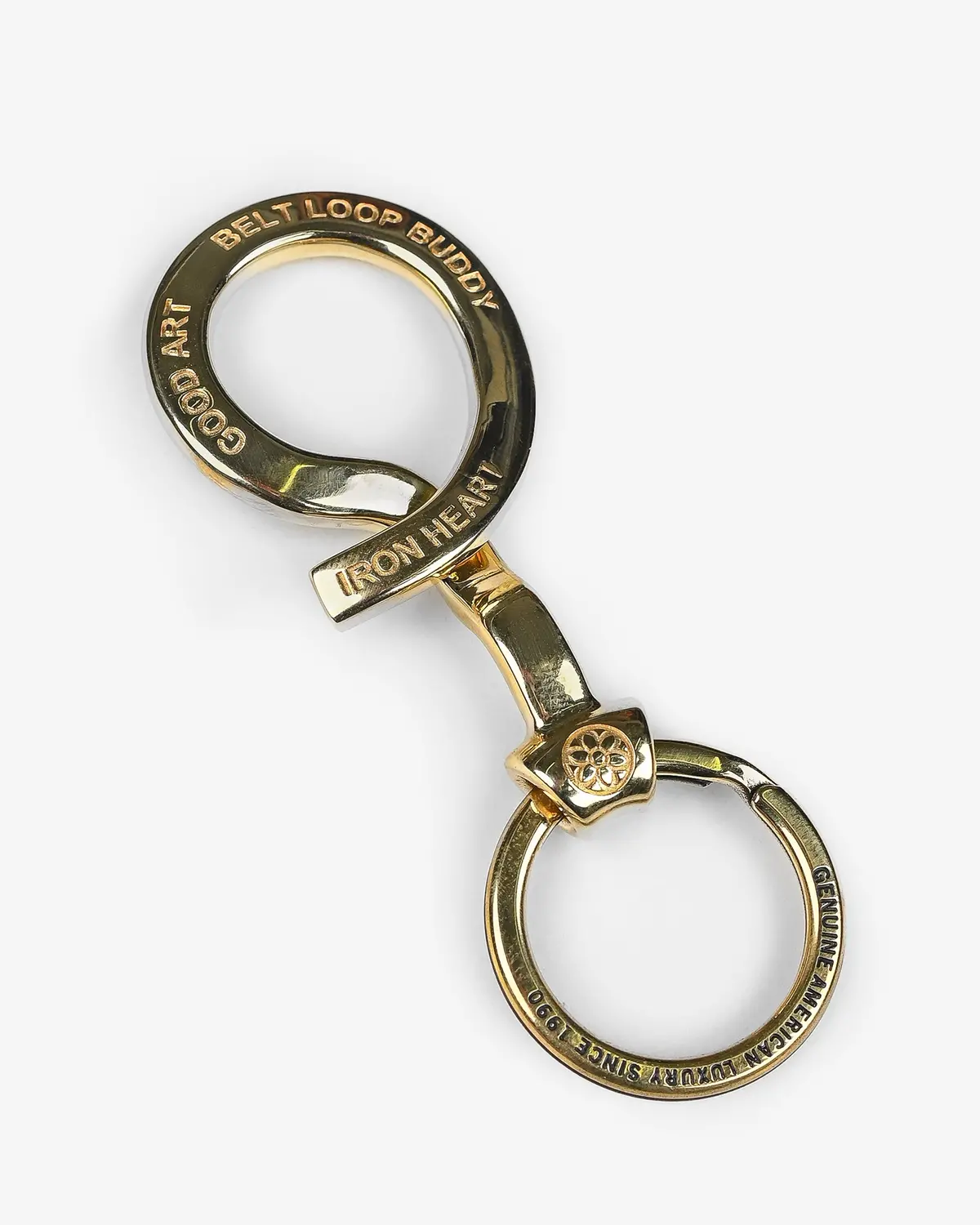 Good Art Hlywd Belt Loop Buddy - Brass 1