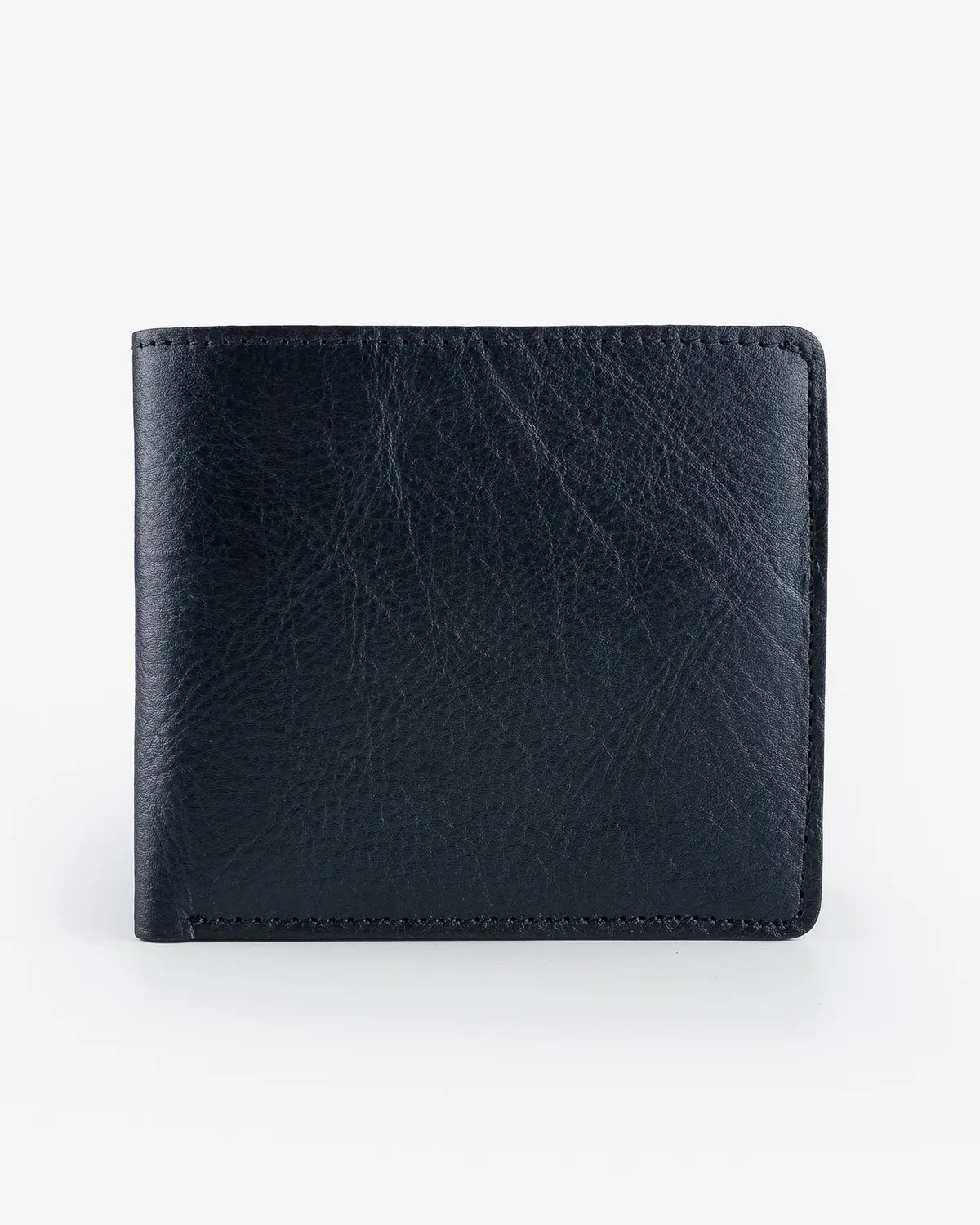 Ogl Kingsman Classic Bi Fold Wallet With Coin Pocket - Tumbled Black 1