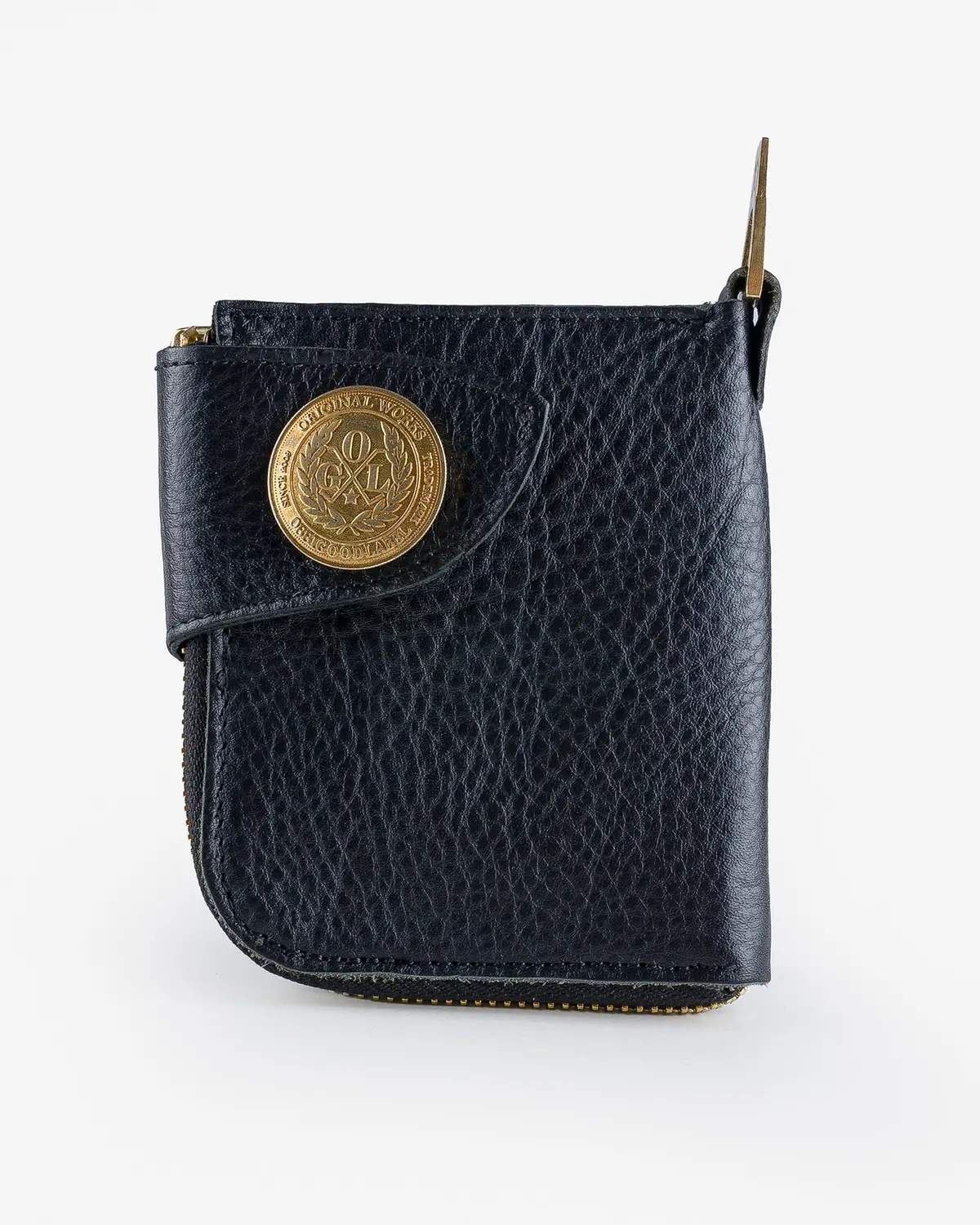 Ogl Condor Zip Wallet - Tumbled Black 1