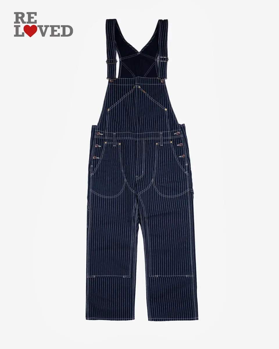12Oz Wabash Double Knee Overalls - Indigo (Ih-819-Ind) Tag 36, Hemmed To 27.0" 1