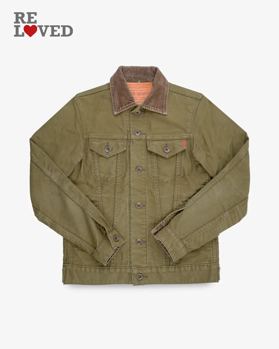 12Oz Whipcord Modified Type Iii Jacket - Olive Drab Green (Ih-526-Odg) Size Small 1