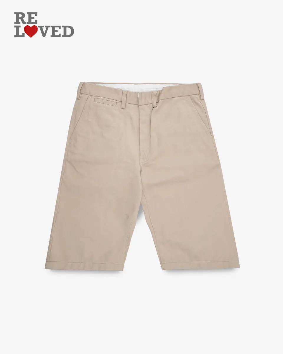12Oz Heavy Cotton Relaxed Fit Chinos - Khaki (Ih-731-Kha) Tag 33, Hemmed To 13.0'' 1