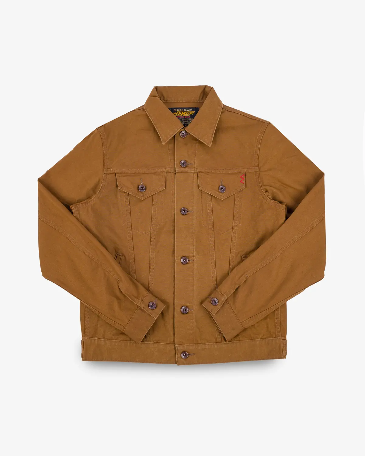 9Oz Canvas Type Iii Jacket - Brown 1