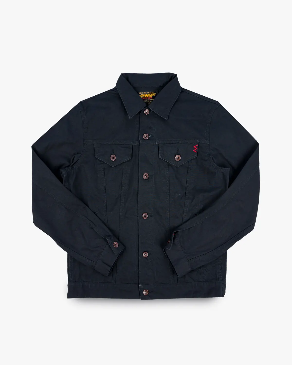 9Oz Canvas Type Iii Jacket - Black 1