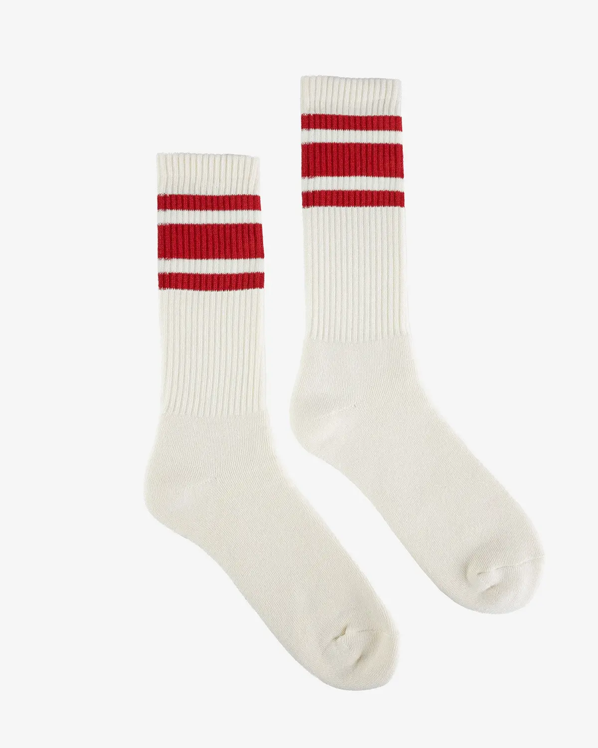 Decka 80S Skater Socks - Red 1