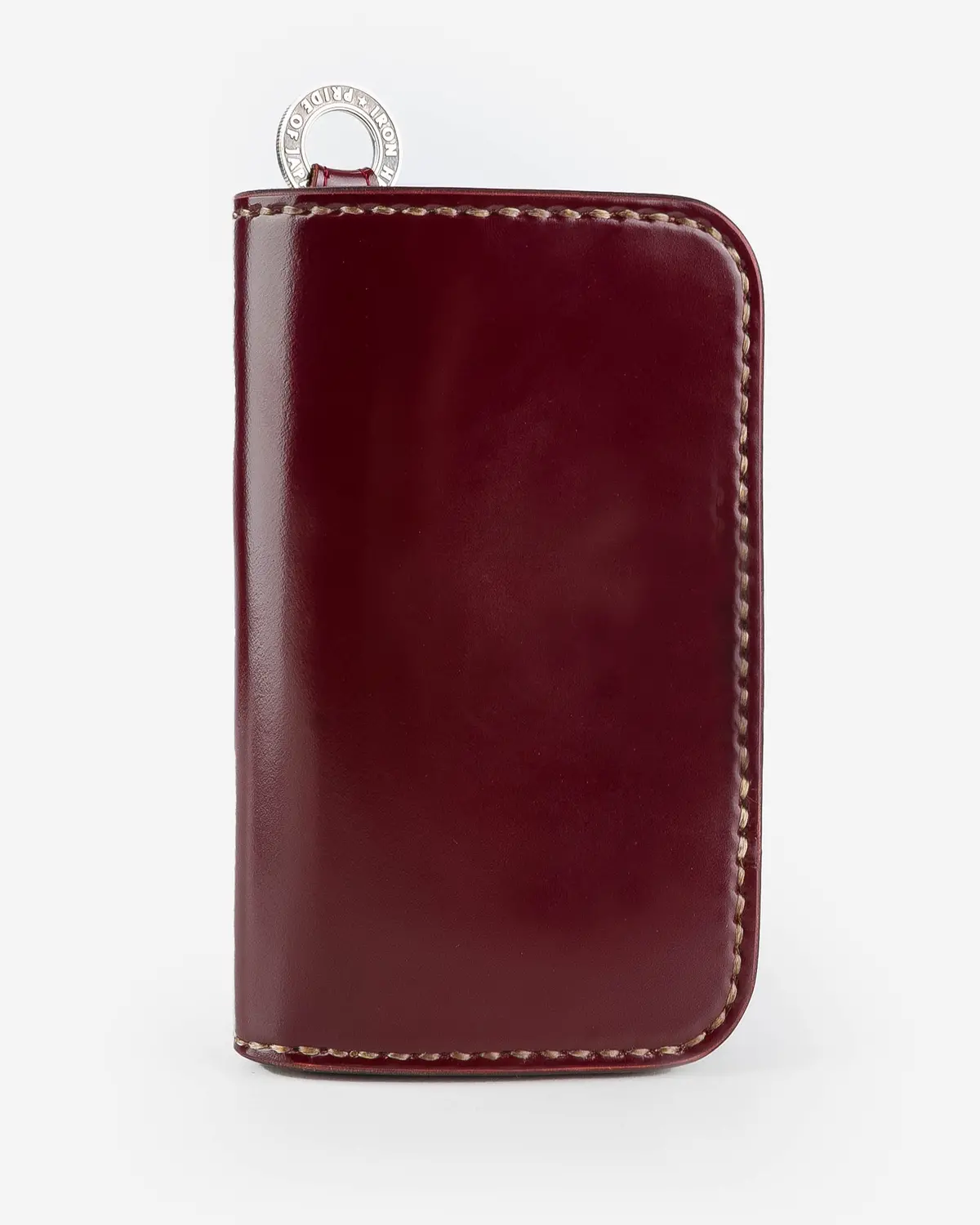 Medium Shell Cordovan Wallet - Ox Blood 1