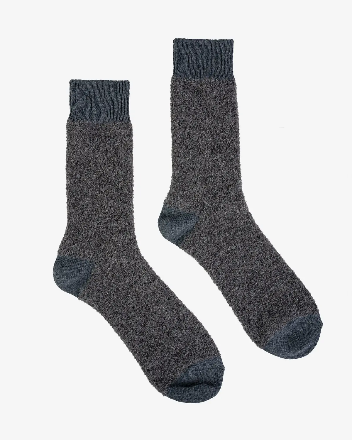 Decka Baby Alpaca & Merino Wool Socks - Grey 1
