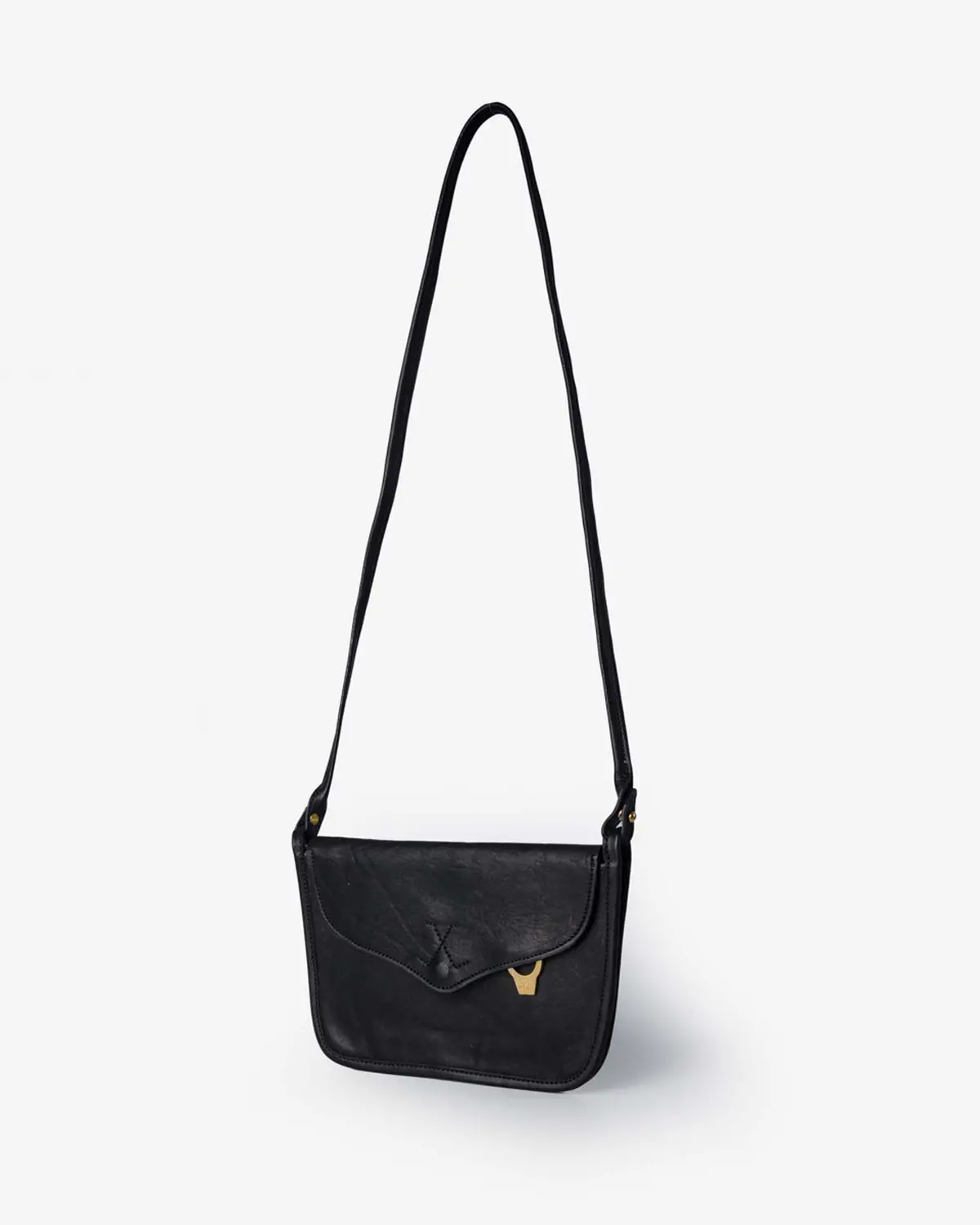 Ogl Brave Horsehide Pocket Bag - Black 1