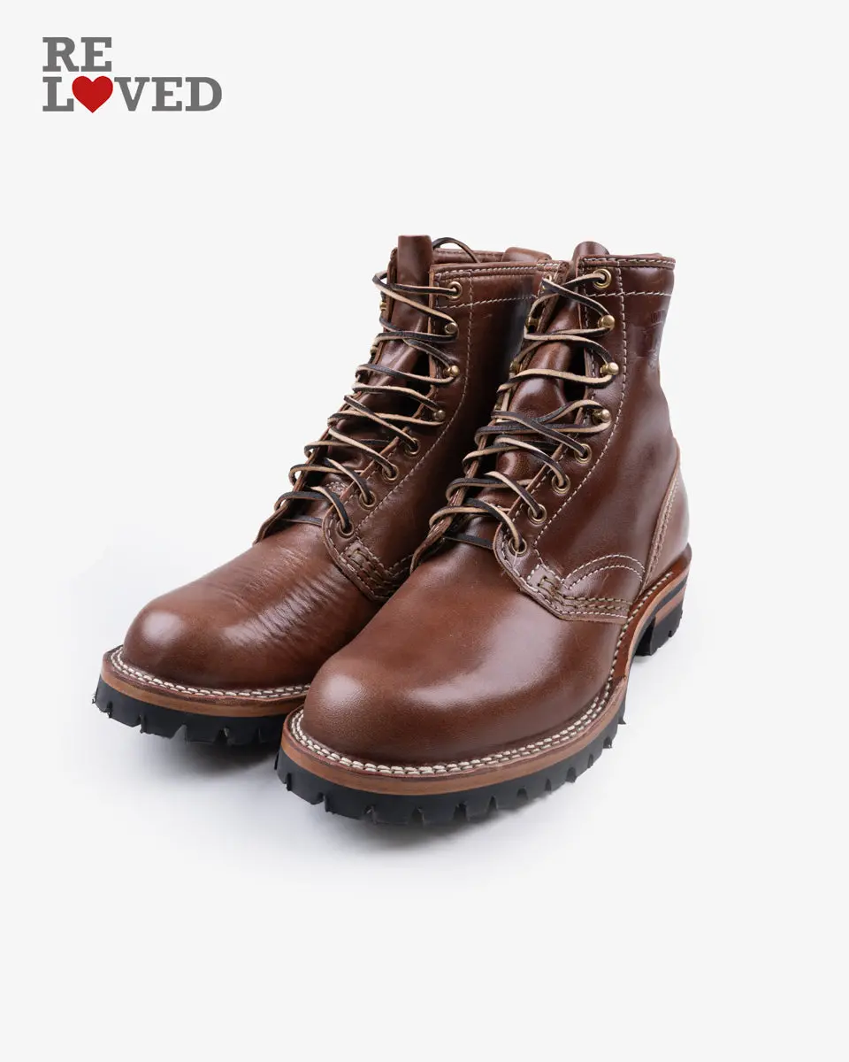 Iron Heart Int'l X Wesco® - 8" Maryam Horsehide Jobmaster® Boot - Brown (Ihwe-Jmhh-Brn) Size 9.5E 1