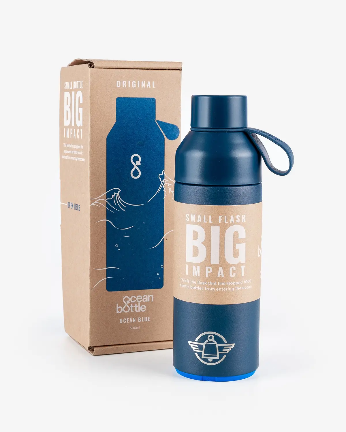 Iron Heart X Ocean Bottle 500Ml Stainless Steel Bottle 1