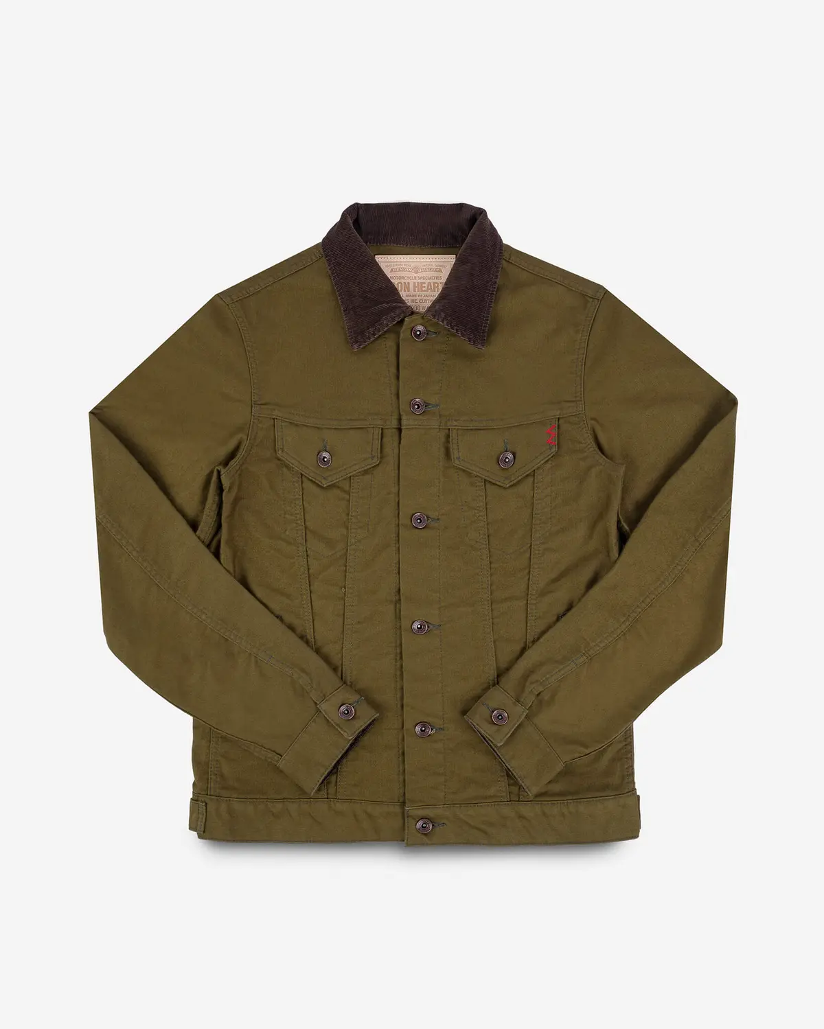 12Oz Whipcord Modified Type Iii Jacket - Olive Drab Green 1