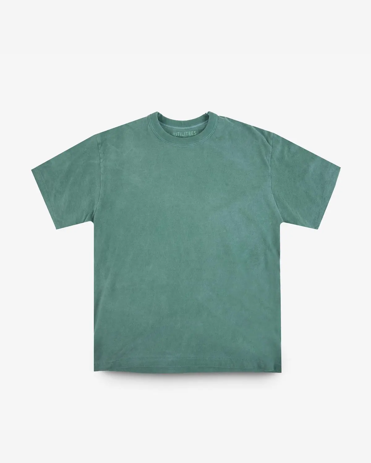 Utilitees - 5.5Oz Loopwheel Crew Neck T-Shirt - Green 1