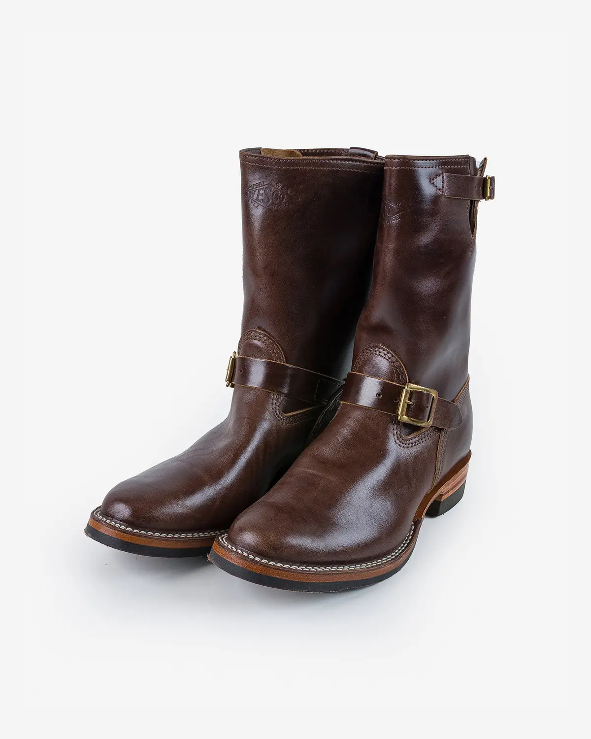 Wesco® - 10" Horsehide  Engineer Boot - Brown. The "Mister Lou" 1