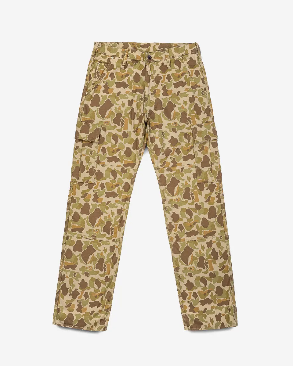 10Oz Sateen Camouflage Cargo Pants - Duck Hunter 1
