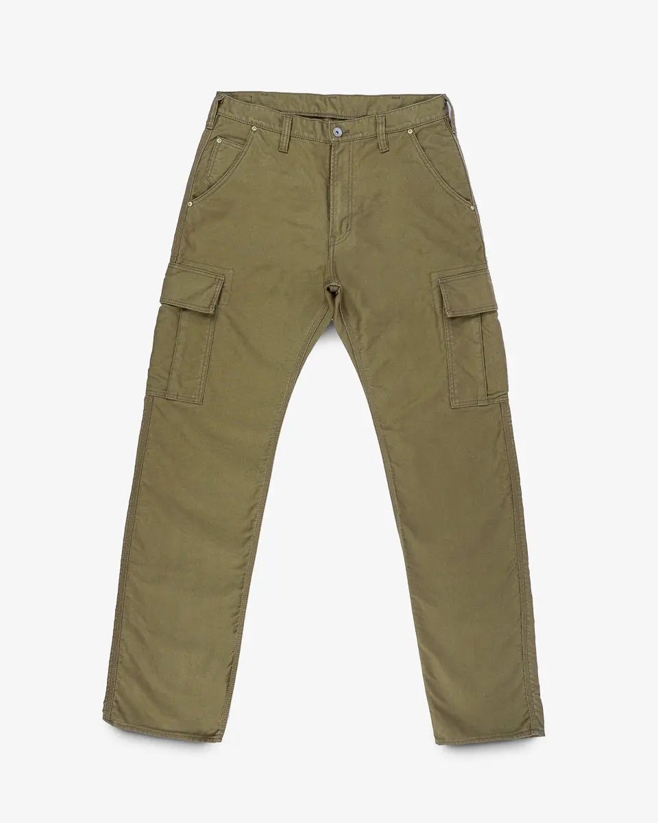 Whipcord Cargo Pants - Khaki 1