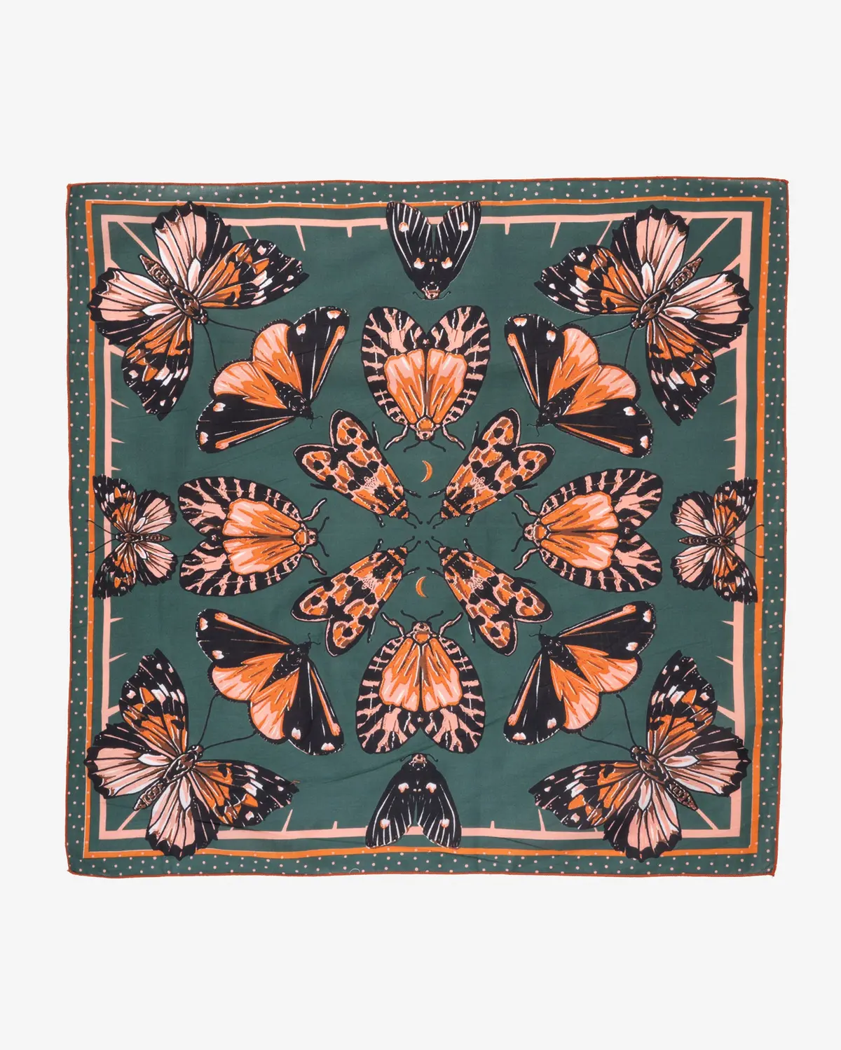 Felix Green Organic Cotton "Eclipse" Bandana - Green 1