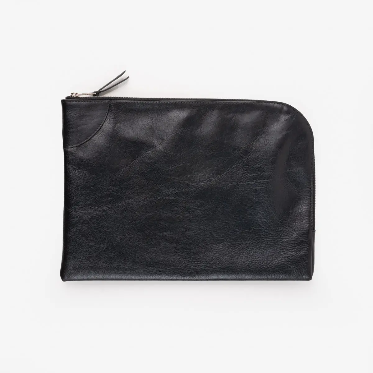 Ogl Large Banker Pouch - Tumbled Black 1