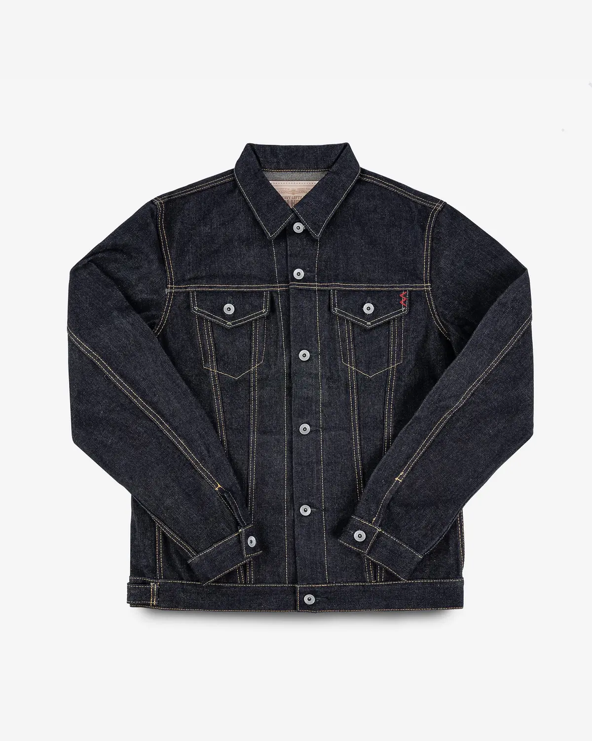 19Oz Left-Hand Twill Selvedge Denim Type Iii Jacket - Indigo 1