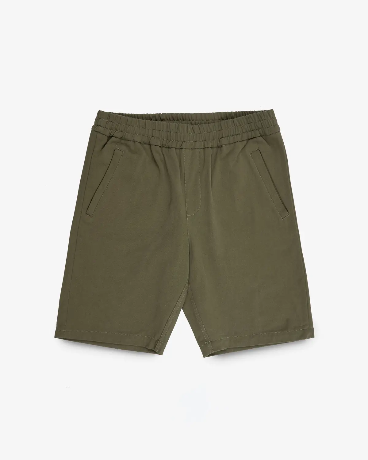 Stf 8Oz Organic Sanded Twill Shorts - Olive 1