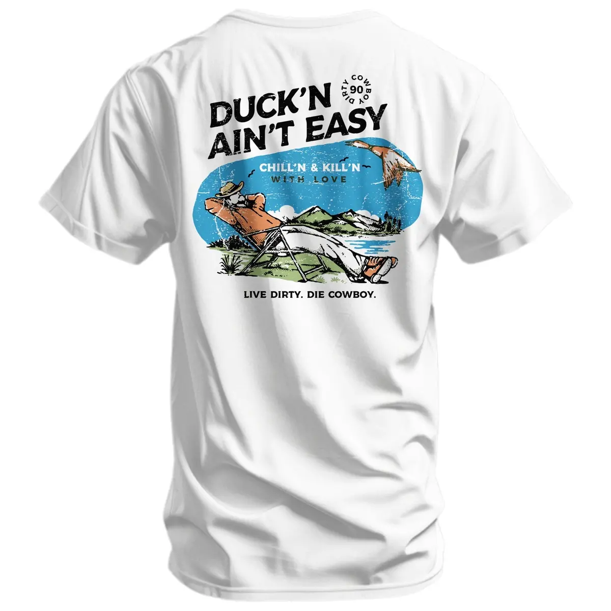 Duckin Aint Easy Men's T-Shirt 1