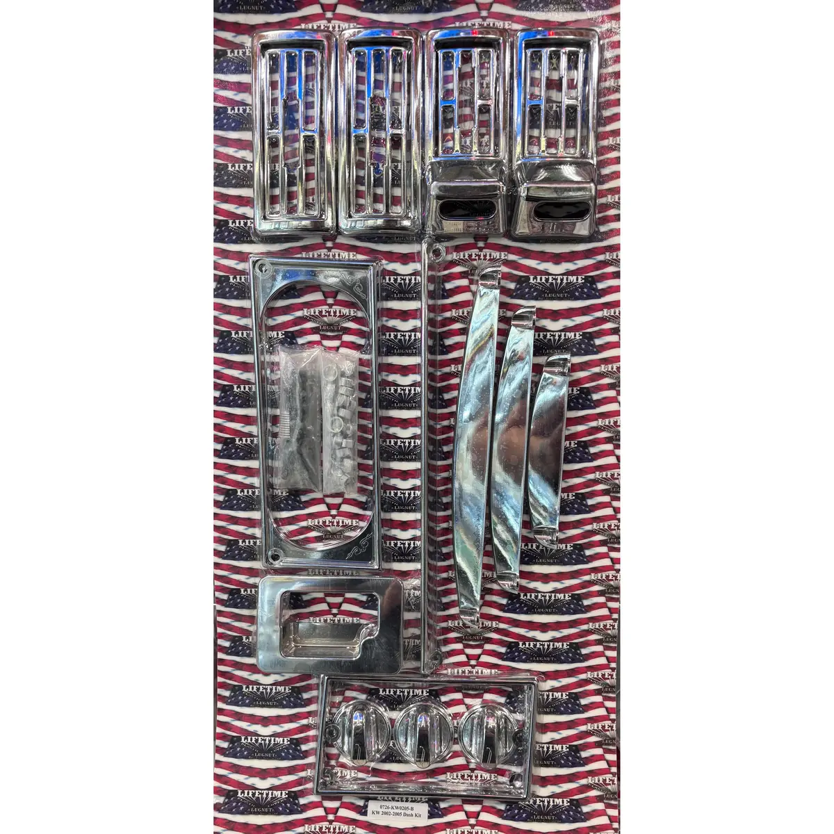 0726-Kw0205b Dash Kit Side B - Heater 1