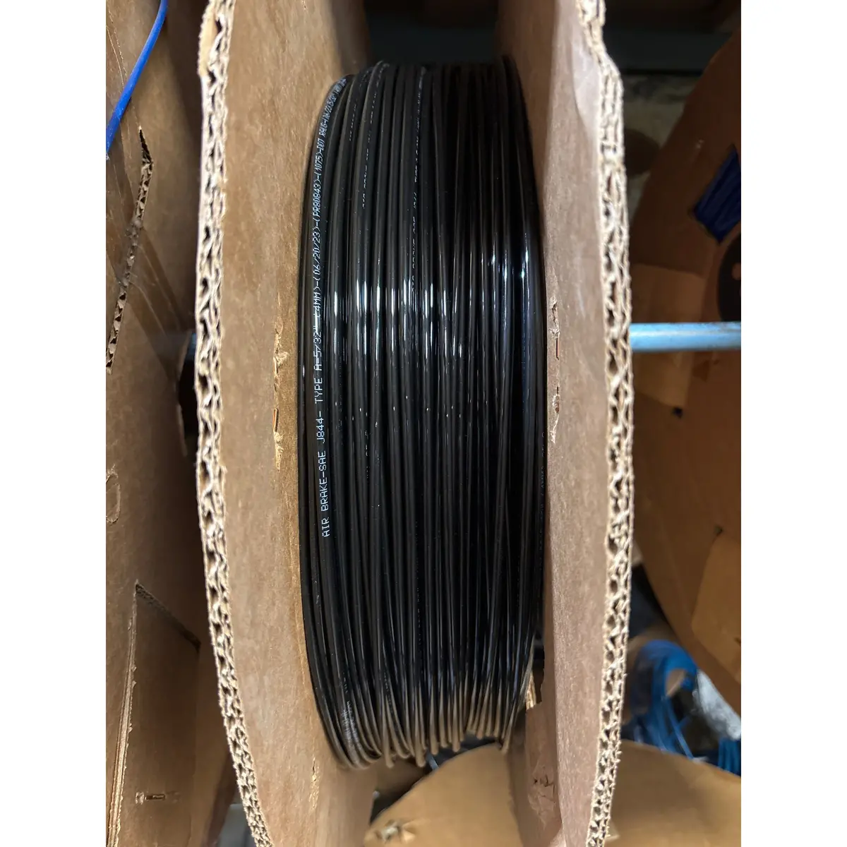 225-2047 Sae J844 Tubing | 5/32" Od, Black, Corrugated Reel (Sold By Foot) 1