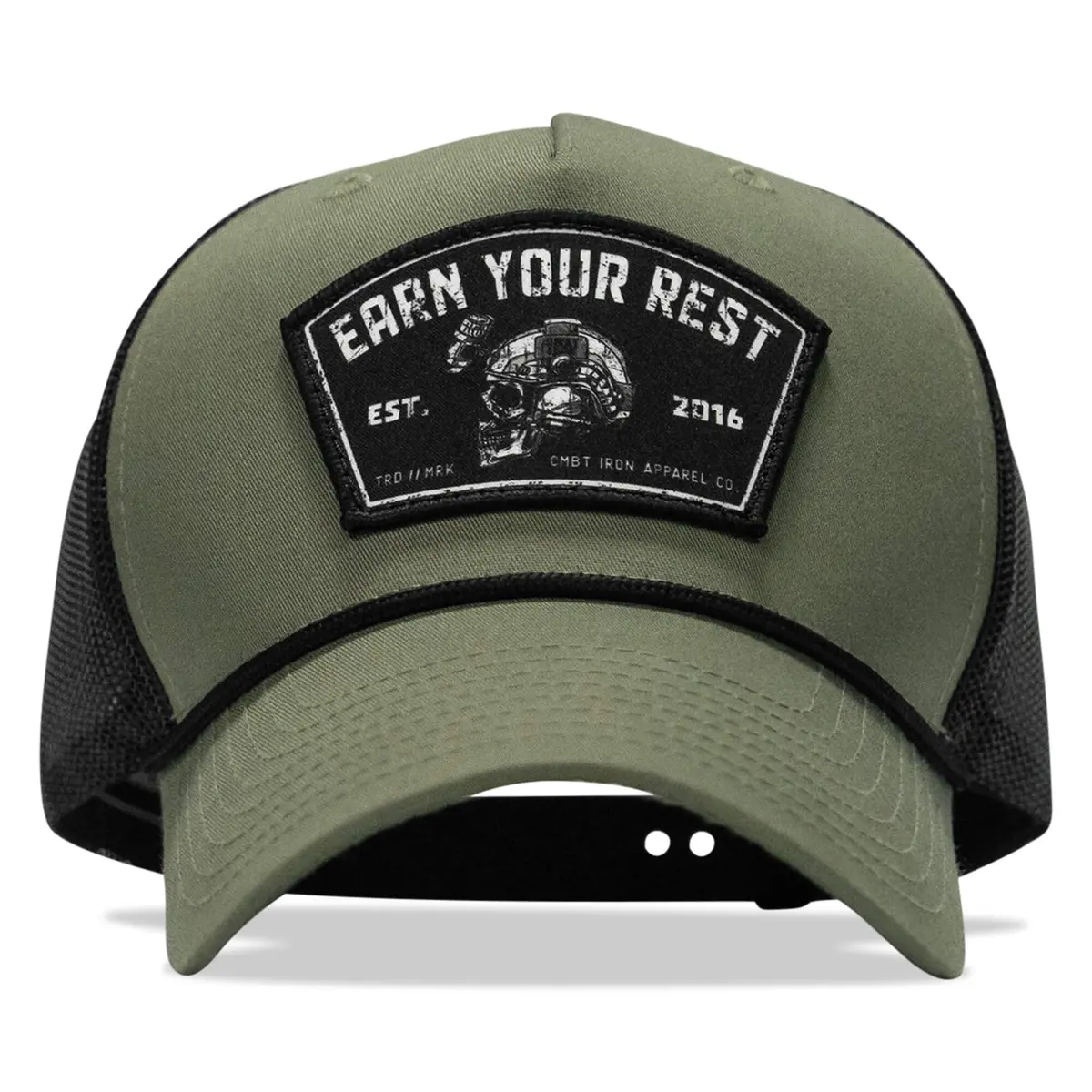 Earn Your Rest Pach Rope Snapback Hat 3
