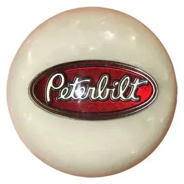 Peterbilt Emblem Brake Knobs (5/8"-11 Female Threads) Twisted Shifterz (Choose Color) 20