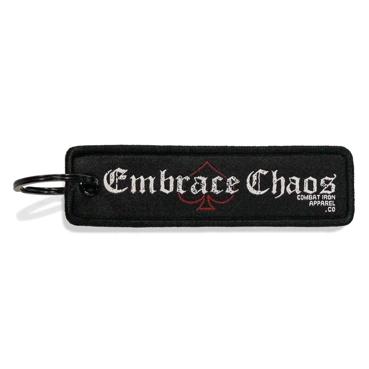 Embrace Chaos Flight Tag Keychain 1