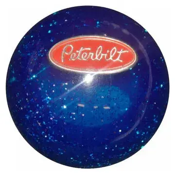 Peterbilt Emblem Brake Knobs (5/8"-11 Female Threads) Twisted Shifterz (Choose Color) 6