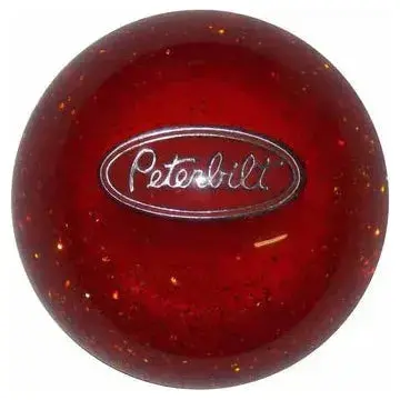 Peterbilt Emblem Brake Knobs (5/8"-11 Female Threads) Twisted Shifterz (Choose Color) 19