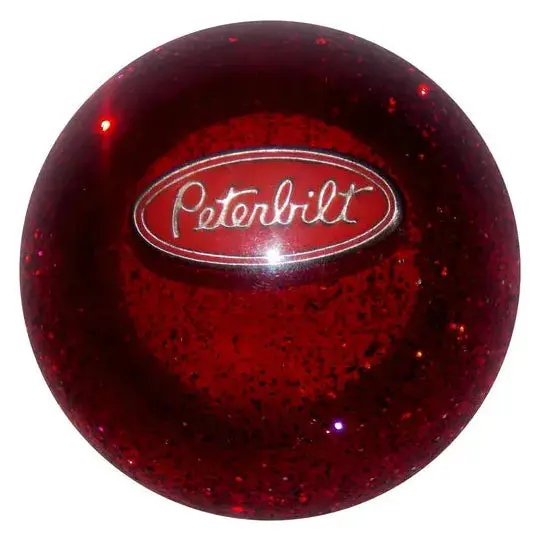 Peterbilt Emblem Brake Knobs (5/8"-11 Female Threads) Twisted Shifterz (Choose Color) 17
