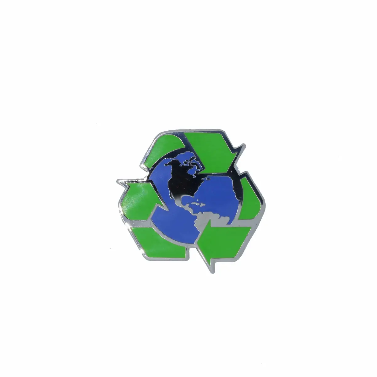 Recycle Earth Enamel Pin 1
