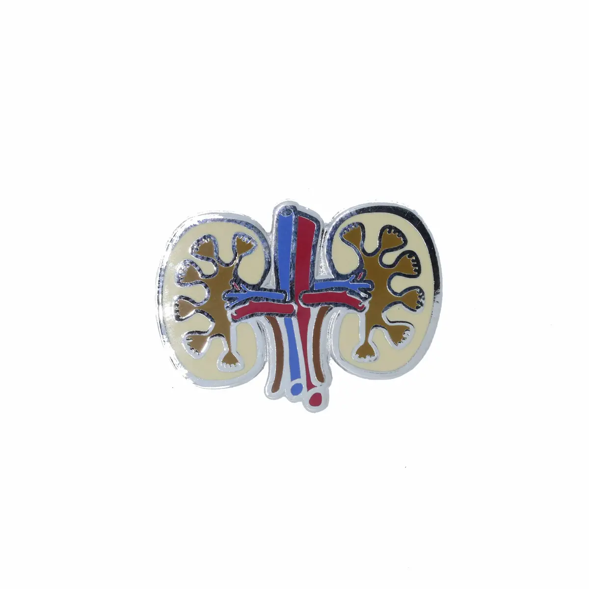 Kidneys Enamel Pin 1
