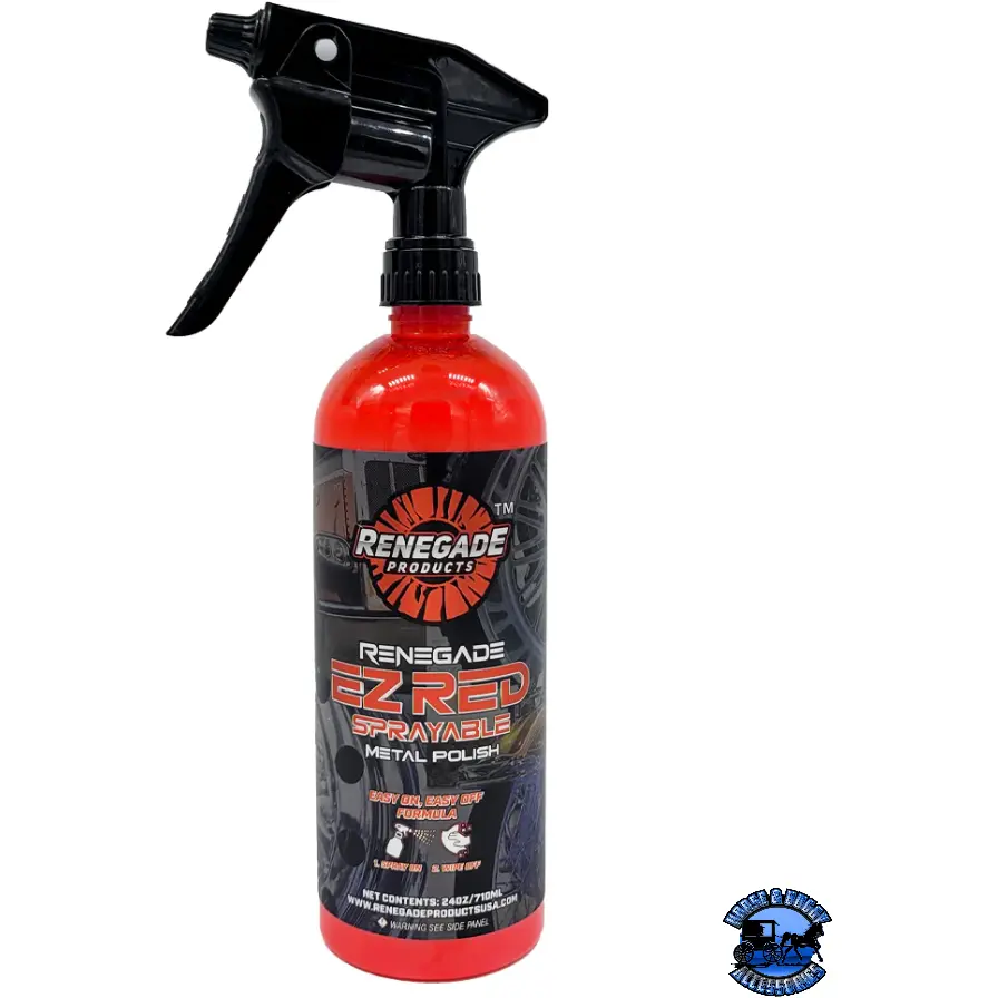 Renegade Ez Red Sprayable Metal Polish Rp-Lfgrpclrsmp24 1