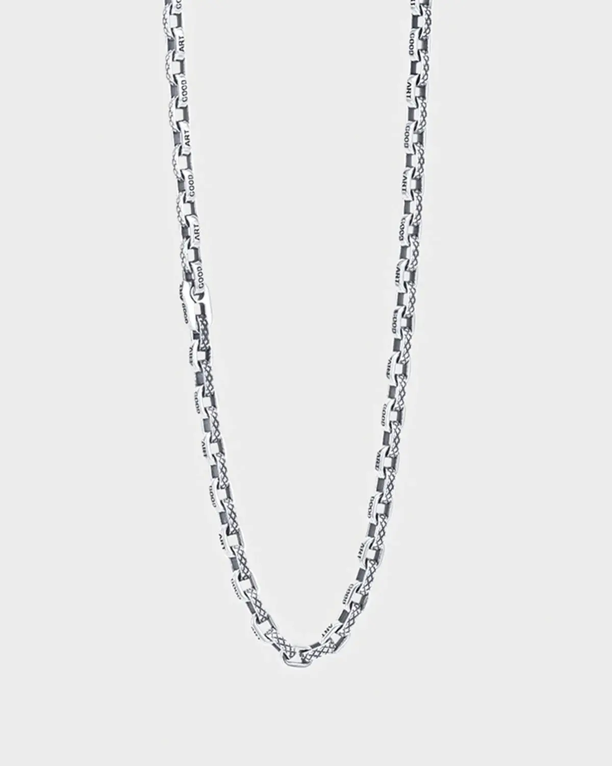 Good Art Hlywd Pequeño Chain Goosebumps At 21" - Sterling Silver 1
