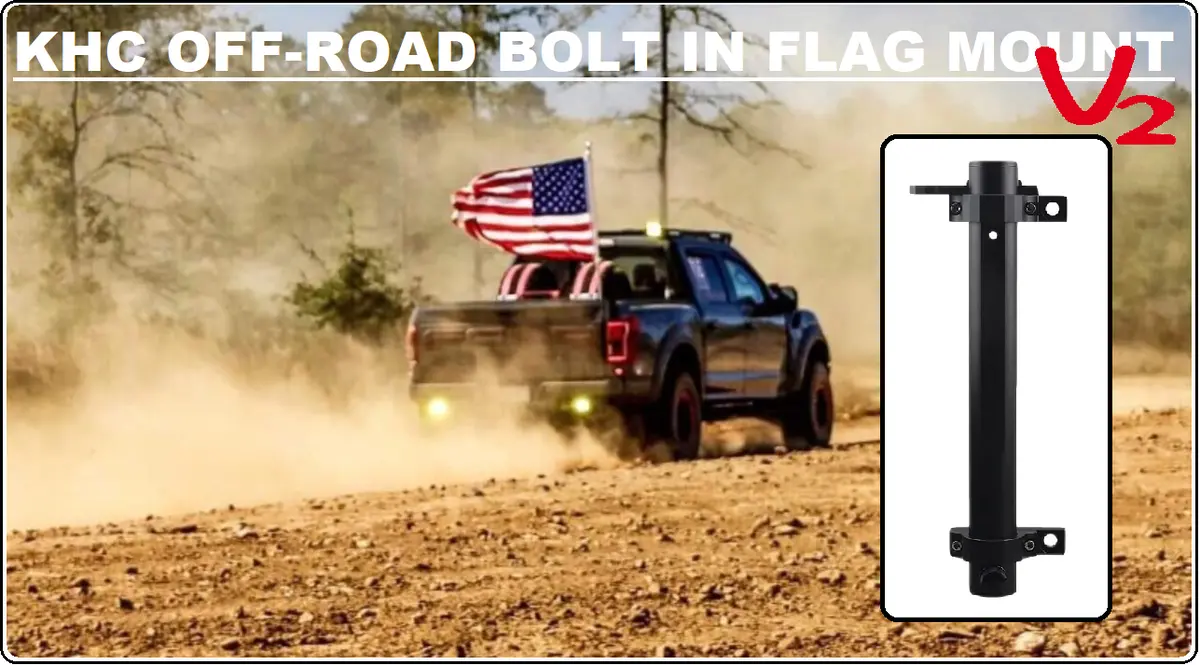 Khc Off-Road Flag And Antenna Mount (Version 2) 1