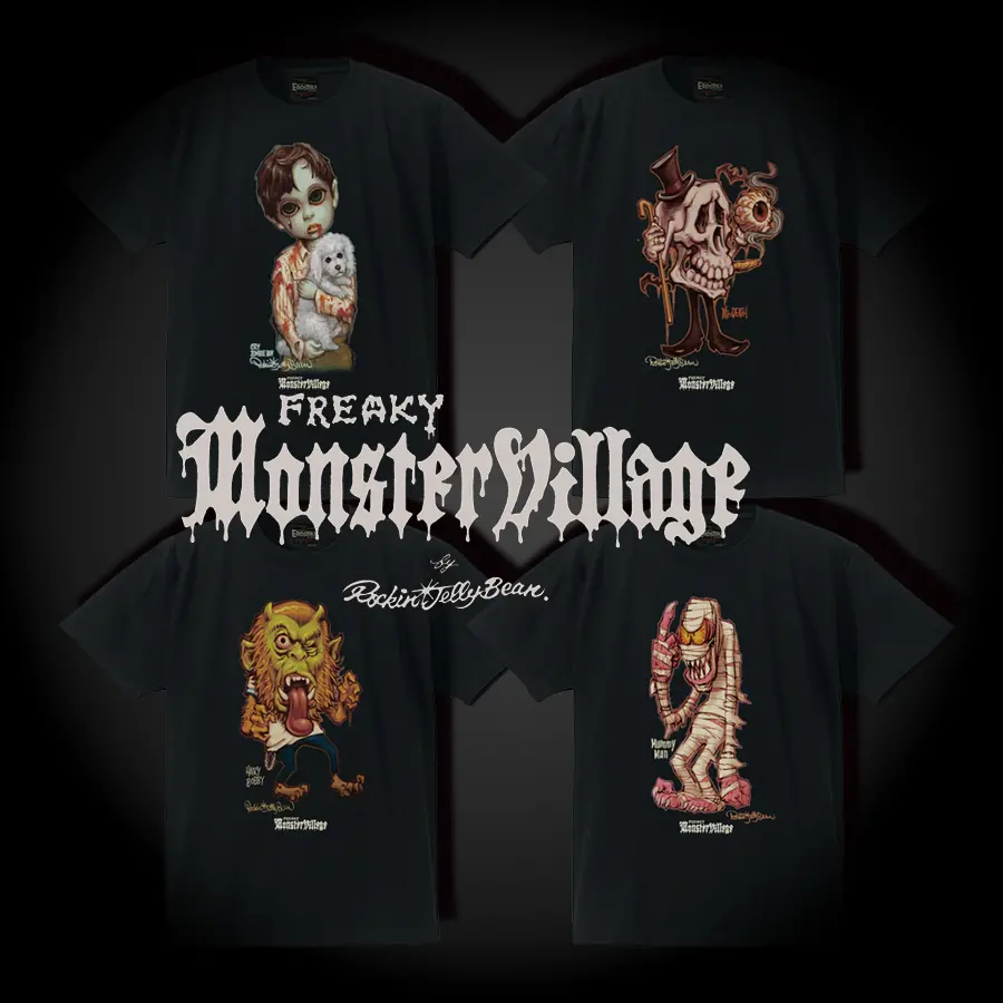 "Freaky Monster Village" T-Shirt 1